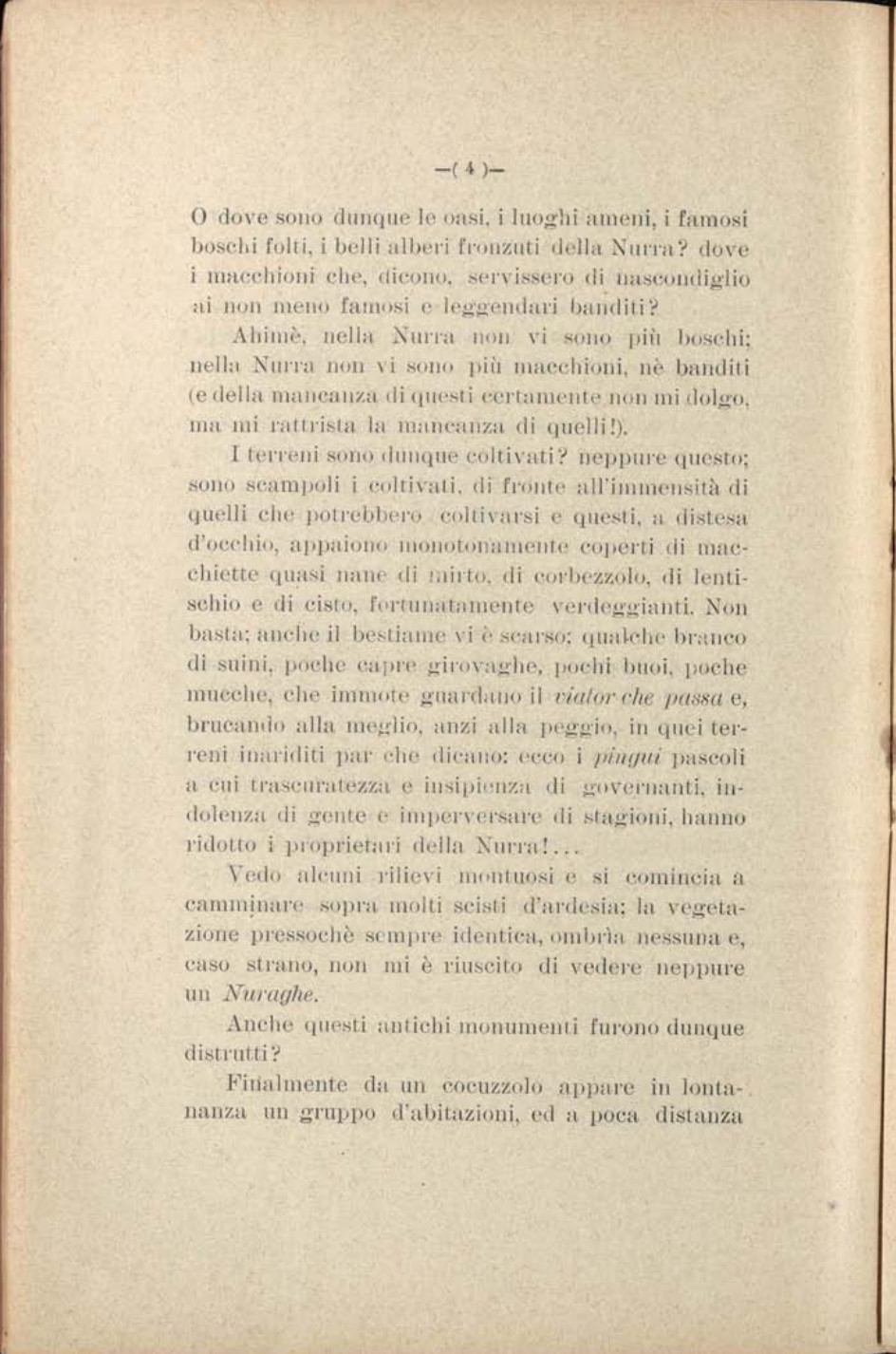 Piero Sechi - Due mesi nella Nurra 1914