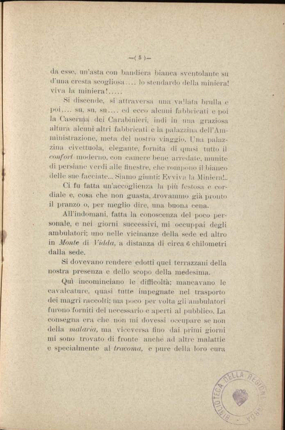 Piero Sechi - Due mesi nella Nurra 1914